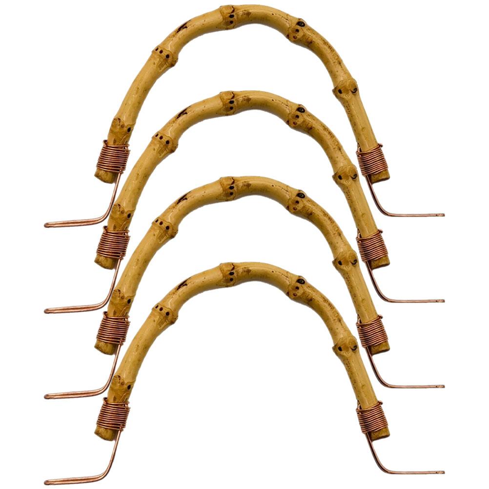 4 шт. U-образная ручка для чайника, чайник для кунг-фу, бамбуковая плетеная ручка, проволочная ручка для чайника, замена для керамического горшка, керамические горшки