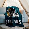 Jacksonville Jaguars logo printed blanket—lightweight,soft,warm;versatile blanket all seasons—perfect as &air-conditioning throw,nap blanket