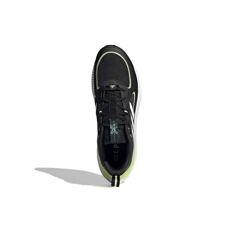 Adidas Alphamagma Q2 Comfortable Trendy Mesh Slip-Resistant Wear-Resistant Breathable Low-Top Casual Running Shoes Unisex Sneakers Black White GX7306