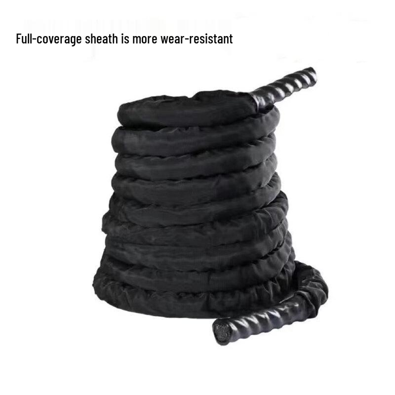 Heavy Duty Battle Rope with Protective Sleeve