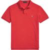 Polo Однотонная облегающая мужская рубашка-поло с коротким рукавом Верх Красный 710680784-405