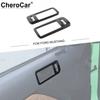 2x Накладка на ручку двери, рамка, наклейка из углеродного волокна для Ford Mustang 2004-2014