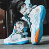 Basketball Sneakers Men's Ground-grabbing Sneakers for Junior High School Students Spring and Summer Teenagers Large-size Student Sneakers
