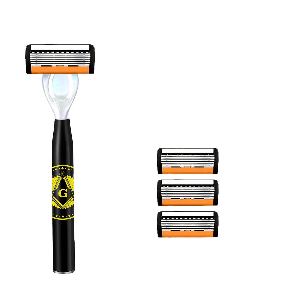 Высококачественные мужские лезвия для бритвы 6 слоев Немецкая нержавеющая сталь Бритвенные картриджи Совместимы с бритвой Mach