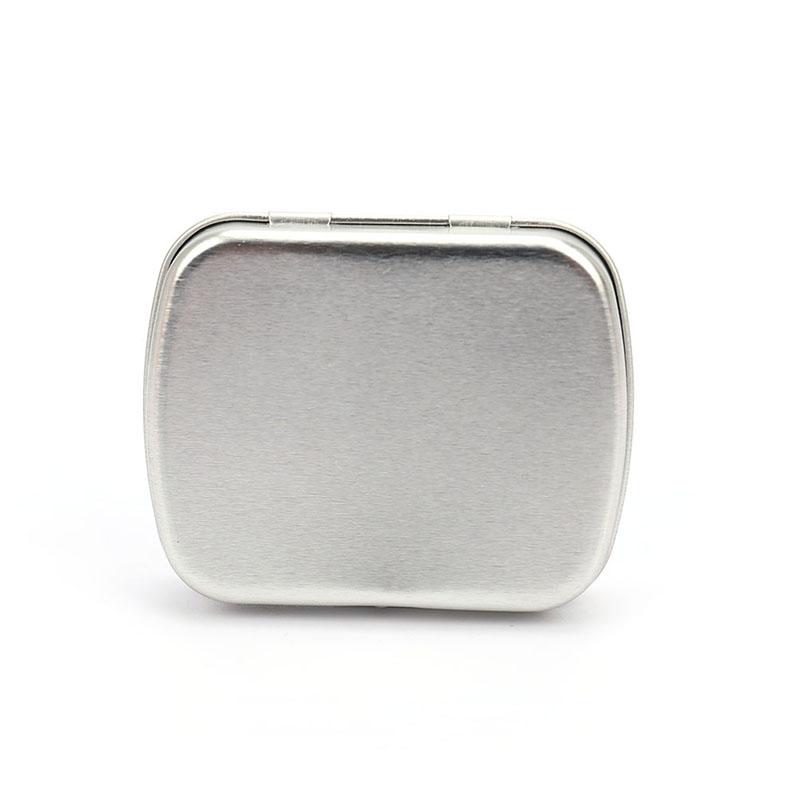 Набор для выживания, небольшой пустой металлический серебристый, черный флип-коробка для хранения ключей, конфет