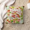 Cartoon Strawberry Shortcake Personalized Pillow Cover Kids Bedroom Wild Party Decor Pillowcase kid Birthday shower Gift
