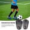 1 Pair Miniature Football Shin Pads Soccer Shin Guards Leg Protector for Men Women Tiny Shin Protective Guards for Training Competition