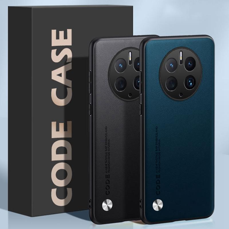 Роскошный чехол из искусственной кожи для Huawei Mate 50 Pro 50Pro, задняя крышка, матовый силиконовый чехол для телефона с полной защитой для Huawei Mate50 Pro