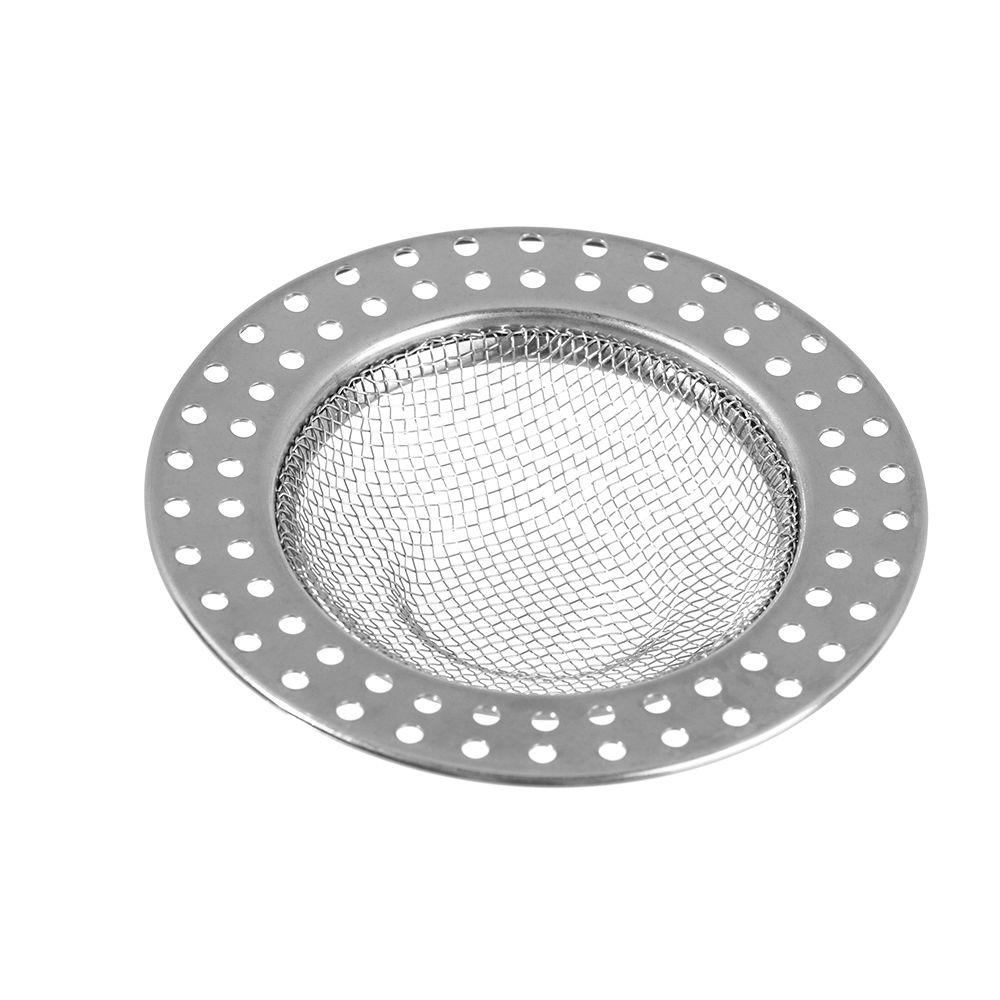 Stainless Steel Hair Clean Up Sewer Anti Clog Mesh Trap Waste Catcher Sink Strainer Drain Filter