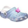 Crocs Классические клоги для малышей Деним Удобные Мягкие Нескользящие Прочные Низкие Кроссовки для Ходьбы Синие Детские клоги 208302-94S