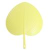 Large Size Artificial Palm-Leaf Fan Plastic Hand Fans Durable Artificial Straw Fan Farmhouse