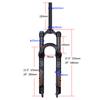 Professional Air Pressure Front Fork Made of Aluminum + Magnesium Alloy Suitable for 27.5/29 Inch