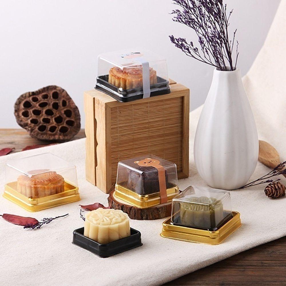 Коробка для упаковки маффинов, праздничные товары для вечеринок, коробки для лунных пряников, упаковочная коробка, контейнер для кексов