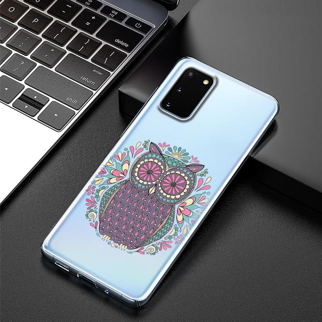Cartoon Cute Owl Phone Case On For Samsung Galaxy A32 A52 A72 A 52 72 A22 A13 A33 4g 5g A52s A53 A50 A51 A70 A03 Silicone Cover