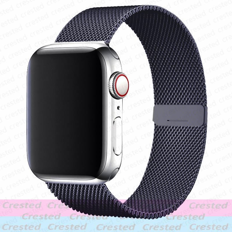 Миланская петля Ремешок Для Apple Watch Ремешок 44мм 40мм 45мм 41мм 49мм 42мм 38мм correa bracelet iWatch серия 3 6 se 7 8 9 5 ultra 2