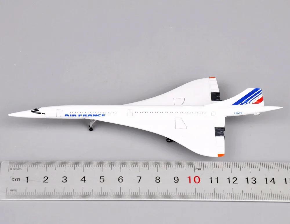 1:Самолеты Масштаб 1:400 Франция 1976-2003 Белый Мини Металлический Литой Модель Самолета Подарок Самолет Игрушки