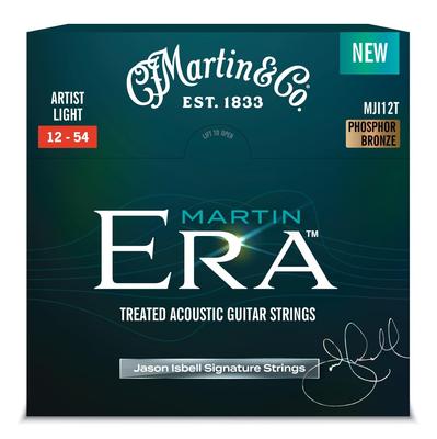 Струны для акустической гитары Martin MJI12T Artist Light Gauge Модель Jason Isbel Signature Era™