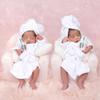 Newborn Bathrobe Baby Pajamas Photo Shoot Costume Set for Boys and Girls