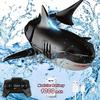Upgraded Remote Control Shark Pool Toy For Kids, 2.4Ghz 1000mAh Remote Control Boat, Swimming Pool Bathroom Toy