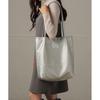 [Alto Rose] Charcoal Gray Tote Bag Tote Shoulder Bag Shoulder Bag 2way Handbag Large Capacity Big Tote Larger Thin Vertical Commute Commuting To