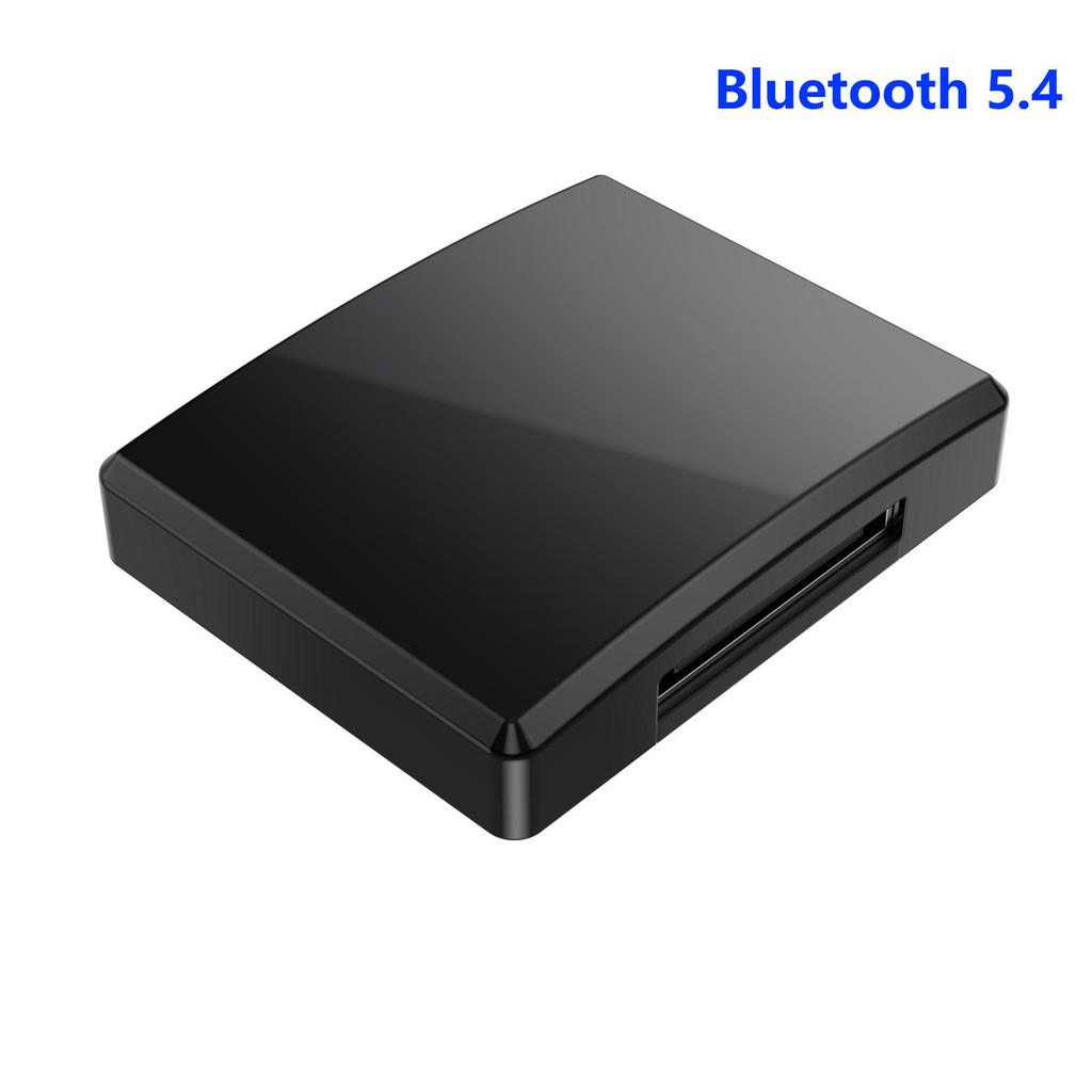 30-контактный Bluetooth 5.4 аудиоприемник A2DP музыкальный мини беспроводной адаптер для iPhone iPod 30-контактный разъем аналоговый динамик