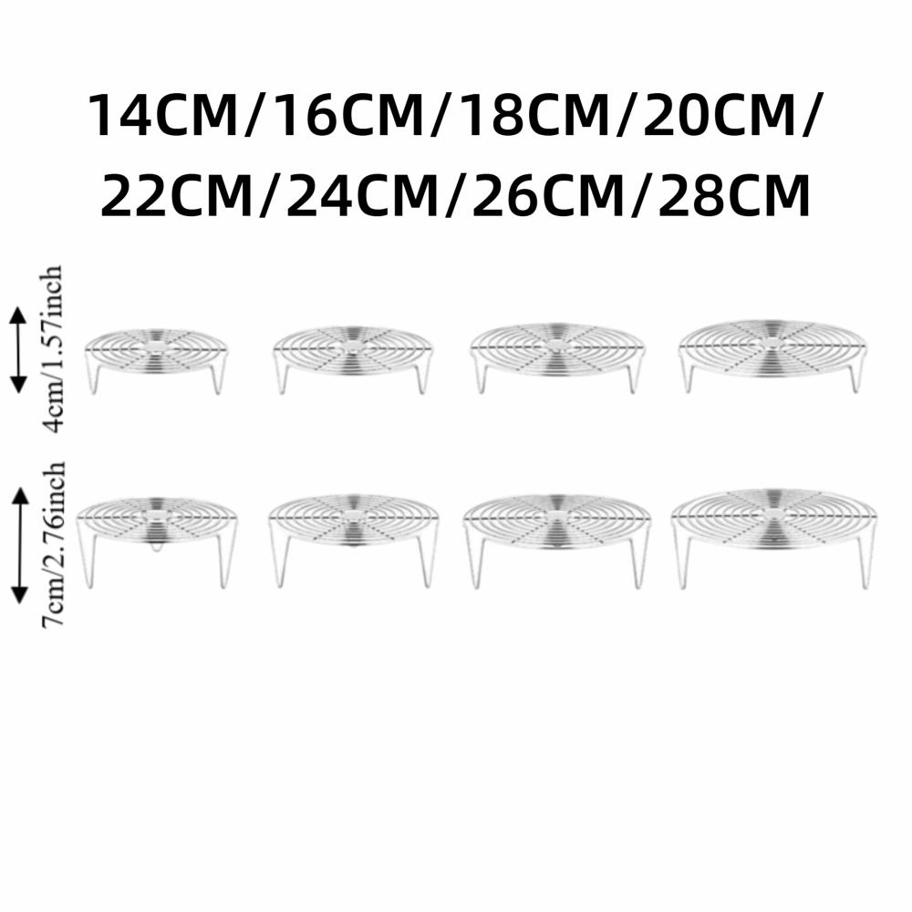 Heavy Duty Steaming Tray 304 Stainless Steel Steamer Shelf Steamer Rack Kitchen Cooking