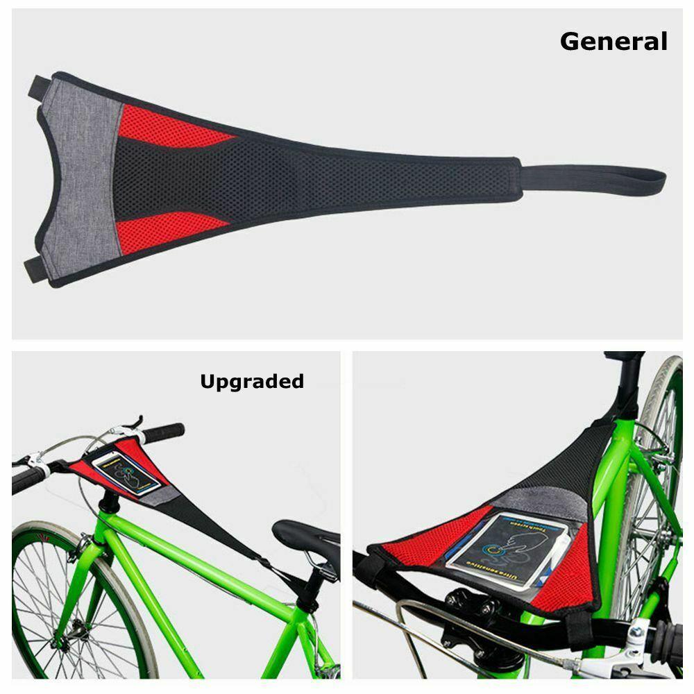 Outdoor Turbo Trainer Sweatproof Bicycle Sweat Cover Frame Guard Protective Gear Guard Strap