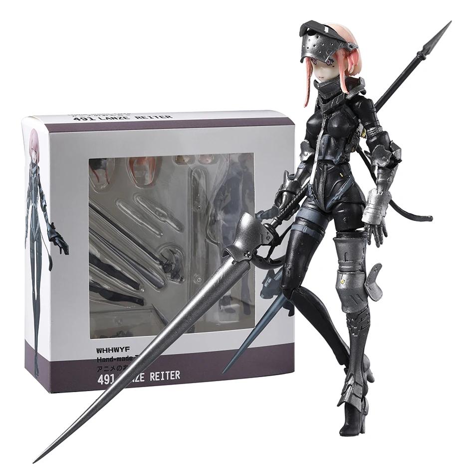 Figma 491 FALSLANDER Lanze Reiter ПВХ Фигурка Действия Коллекционная Модель Игрушка