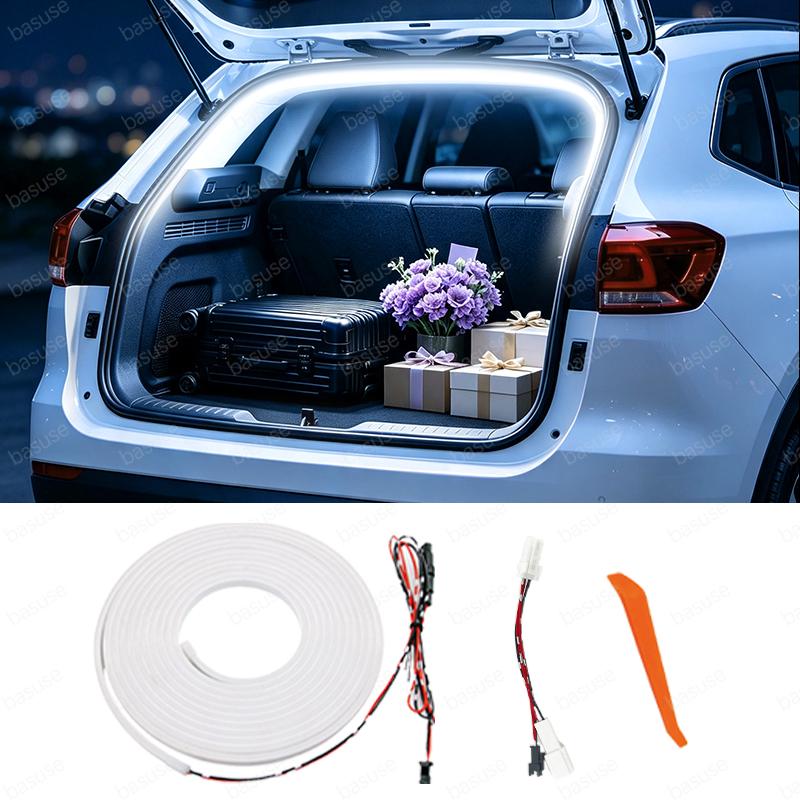 FOR HAVAL H4 Rear Trunk LED Light Bar Strips Trunk Interior Decorative Lamp Strip Car Modification Atmosphere Lights