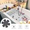 20 шт., нескользящие наклейки для ванной комнаты, кухни, красочные цветочные прозрачные наклейки для безопасности, ванны для ванной, водонепроницаемые клейкие наклейки PEVA