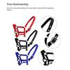 Padded Halter Pony Bridle Head Collar Adjustable Zinc Alloy Protective Gear Handily Wear Horse Supplies Solidness