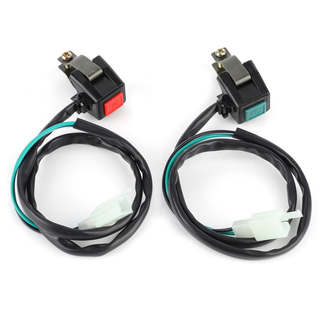 Universal Motorcycle Starter Kill Switch Handlebar Ignition Dual Button 22mm Fit for Yamaha ATV Dit
