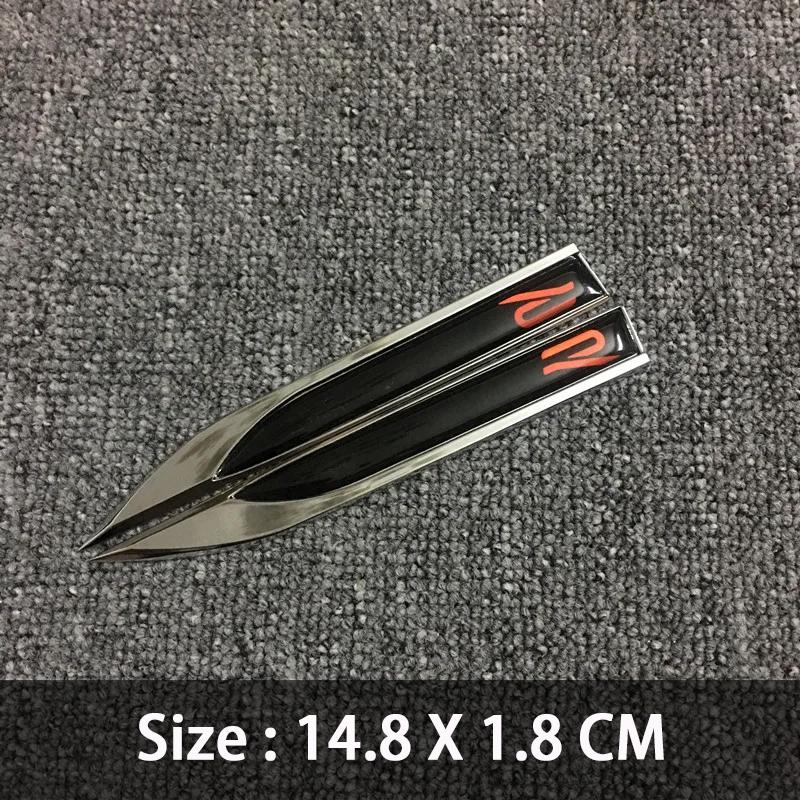 LMN1 VW 2026 Hot Metal 3D R line Logo Rline Car Fender Side Wing Emblem Badge Sticker For Volkswagen VW Golf 6 5 7 8 MK7 MK6 Tiguan P