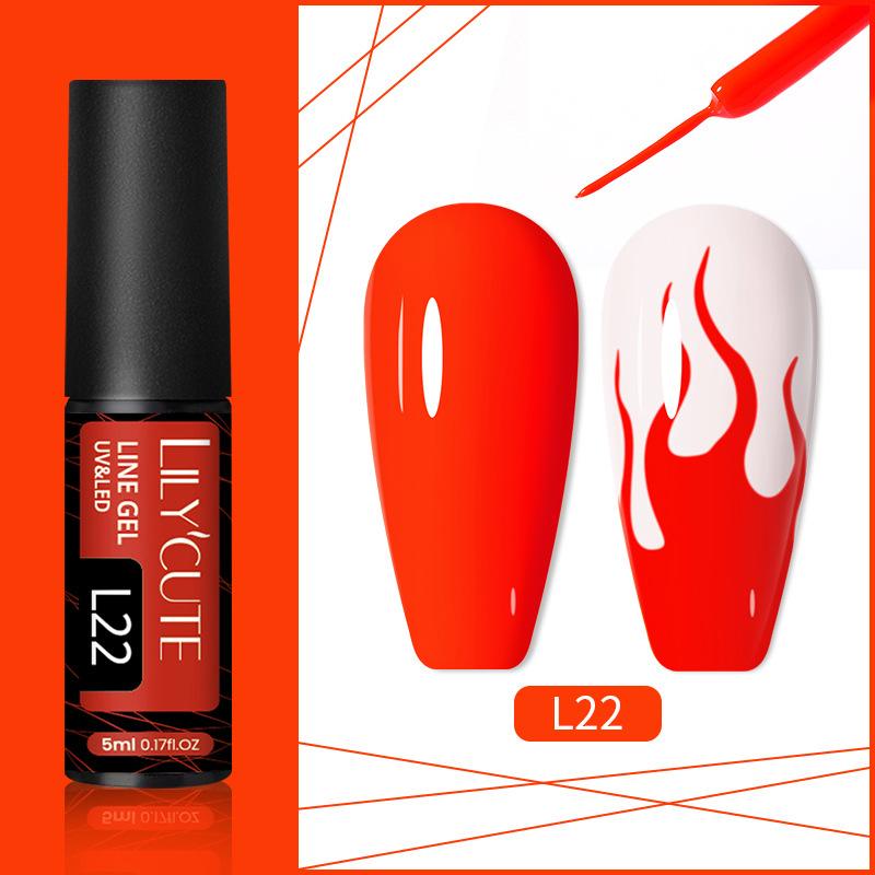 Полный набор эластичного клея-кисточки, флуоресцентный клей-крючок для нейл-арта, окрашенный клей для маникюра своими руками, фототерапевтический лак для ногтей