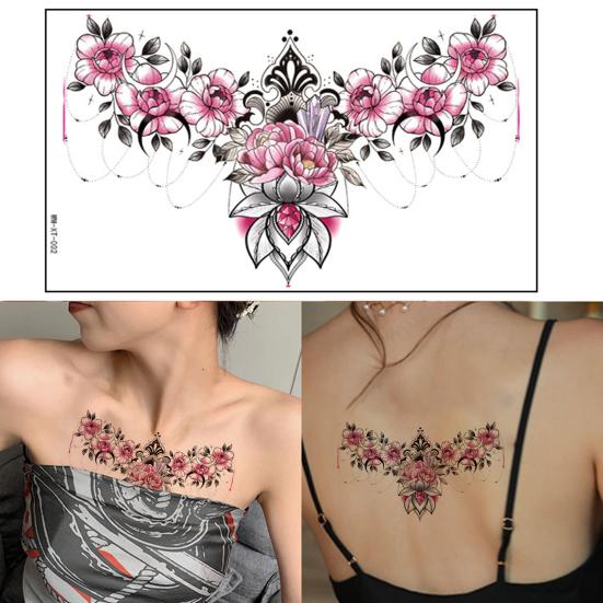 Temporary Tattoo Removable Decorative Paper Eco-friendly Fake Sticker Home Use