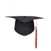 Академическая шляпа Головной убор Академия Сувенирные кепки Украшение Косплей Реквизит Сделай сам Унисекс Застежка Выпускная шляпа Ректор/Красный