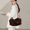 Hot-selling Women's Bags Niche Commuter Versatile Suede Tote Bag, Frosted Cowhide Large-capacity Shoulder Underarm Pillow Bag