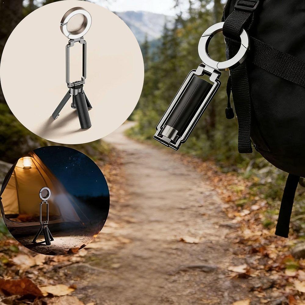 Lightweight Carabiner Phone Tripod Adjustable Outdoor/Travel Phone Stand Magnetic Phone Mount