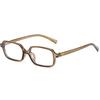 New Fashionable Square Frame Blue Light Barrier Glasses For Men And Women Luxury Brand Ultra Light Fashion Glasses