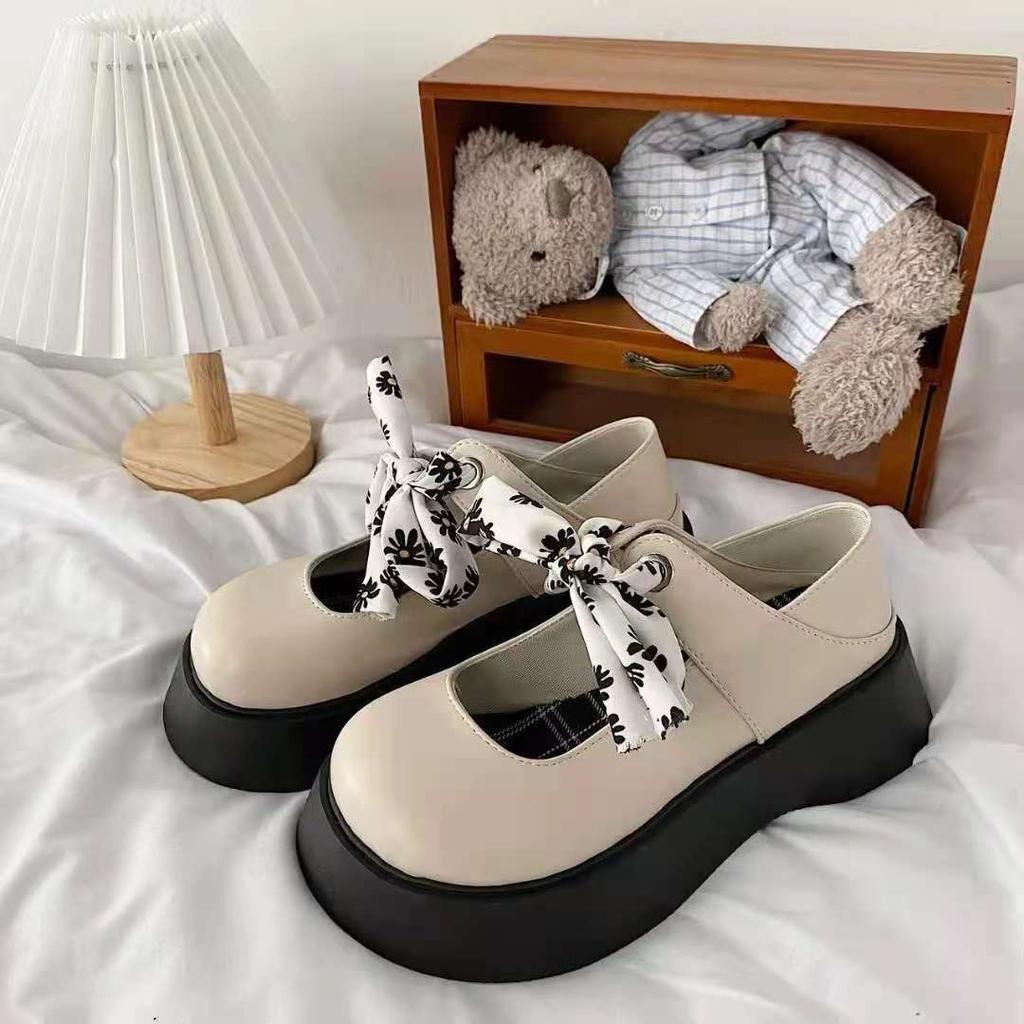 Модные туфли Лолиты для женщин, японские туфли Мэри Джейн, женские винтажные туфли для девушек, студентов, JK, туфли на высоком каблуке и платформе, косплей, большие размеры