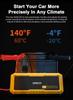 GOOLOO GP4000 PRO Jump Starter, блок питания 26800 мАч, пиковый ток 4000 А, выход постоянного тока 15 В, 10 А, белый светодиод 1 Вт, дизельный двигатель 10 л — вилка европейского стандарта