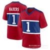 NFL New York Giants Custom Embroidered Football Jersey Men Fans - Jones 8 Barkley 26 Numbers 1 56 44