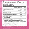 Multi Collagen Complex Dietary Supplement, With Vitamin C, Biotin, 120 Capsules Per Bottle