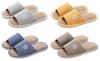 CHFUDUO Indoor Set of House Scandinavian Guest and Cotton and Solid Room Slippers Japanese Shoe Size Slippers, 4, Slippers, Style, Slippers, Women's