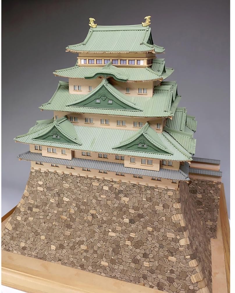 Woody Joe 1/150 Nagoya Castle Wooden Model Assembly Kit (Building)