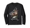 Street Fighter Ryu Portrait Fireball Epic Showdown Gamer Long Sleeve T-Shirt