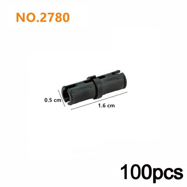 Moc Technical Parts Axle Pin Connectors Bolted Connection Building Blocks MOC Bricks Assembles Toys 48496 87408 32069 15461