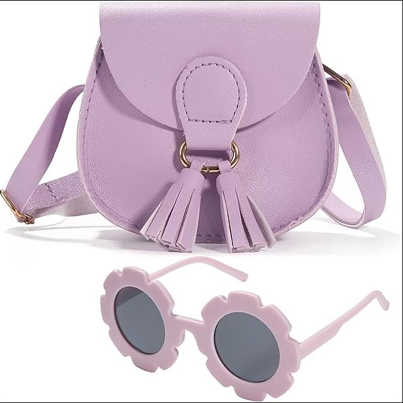 PU кожаная детская маленькая сумка через плечо милые аксессуары для принцесс детские портмоне сумки милые сумки через плечо с кисточками для девочек