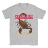 Футболка Scorpions Heavy Metal Rock Band Летняя Уличная Футболка Хлопковая Тредовая Футболка Для Мужчин С Коротким Рукавом Топ Футболки