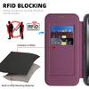 Чехол для iPhone 15 Pro Max, совместимый с MagSafe, держатель для карт с RFID-блокировкой, кожаный чехол для телефона